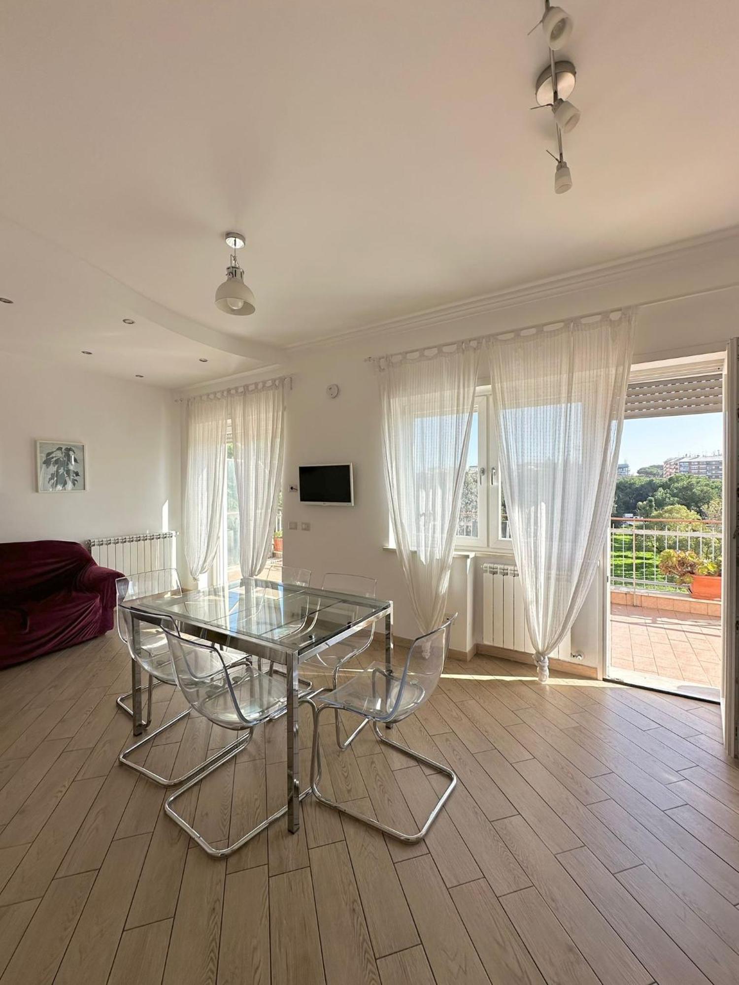 Appartement Terrazza Sul Parco à Rome Extérieur photo